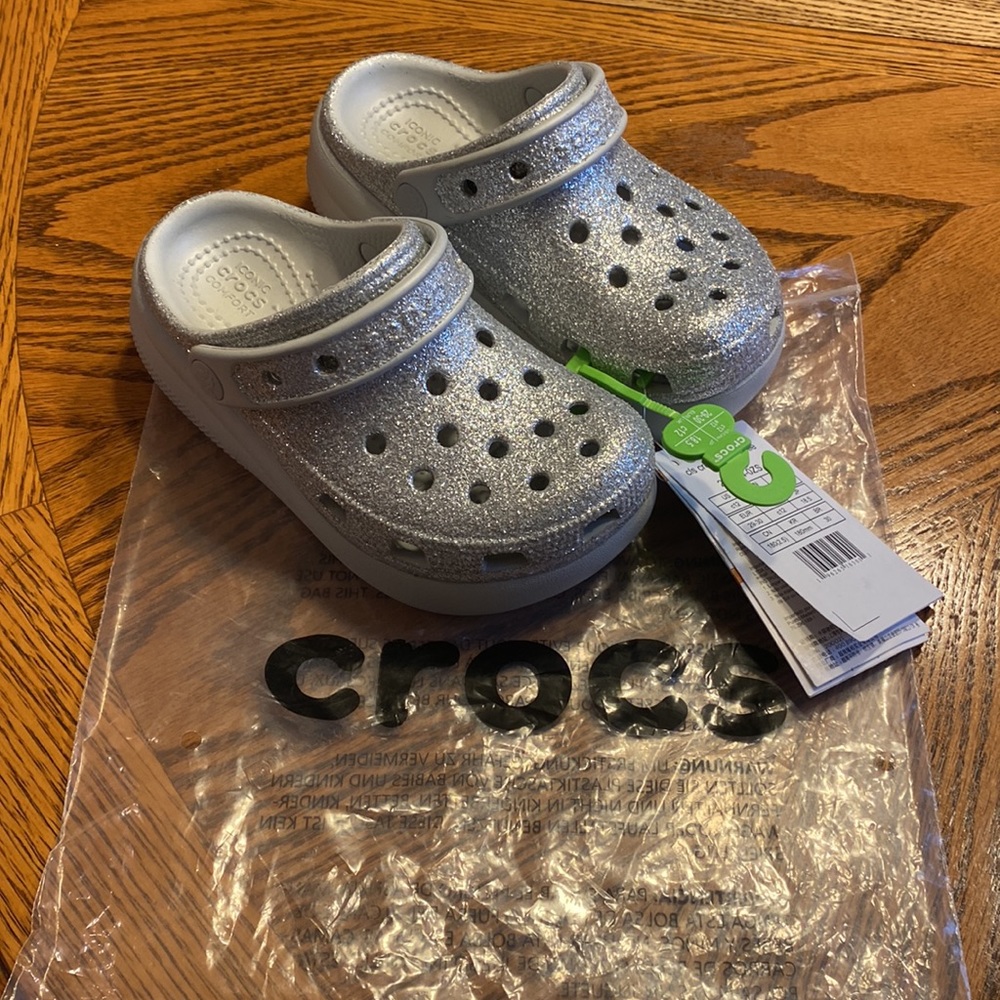 Kids Crocs Glitter